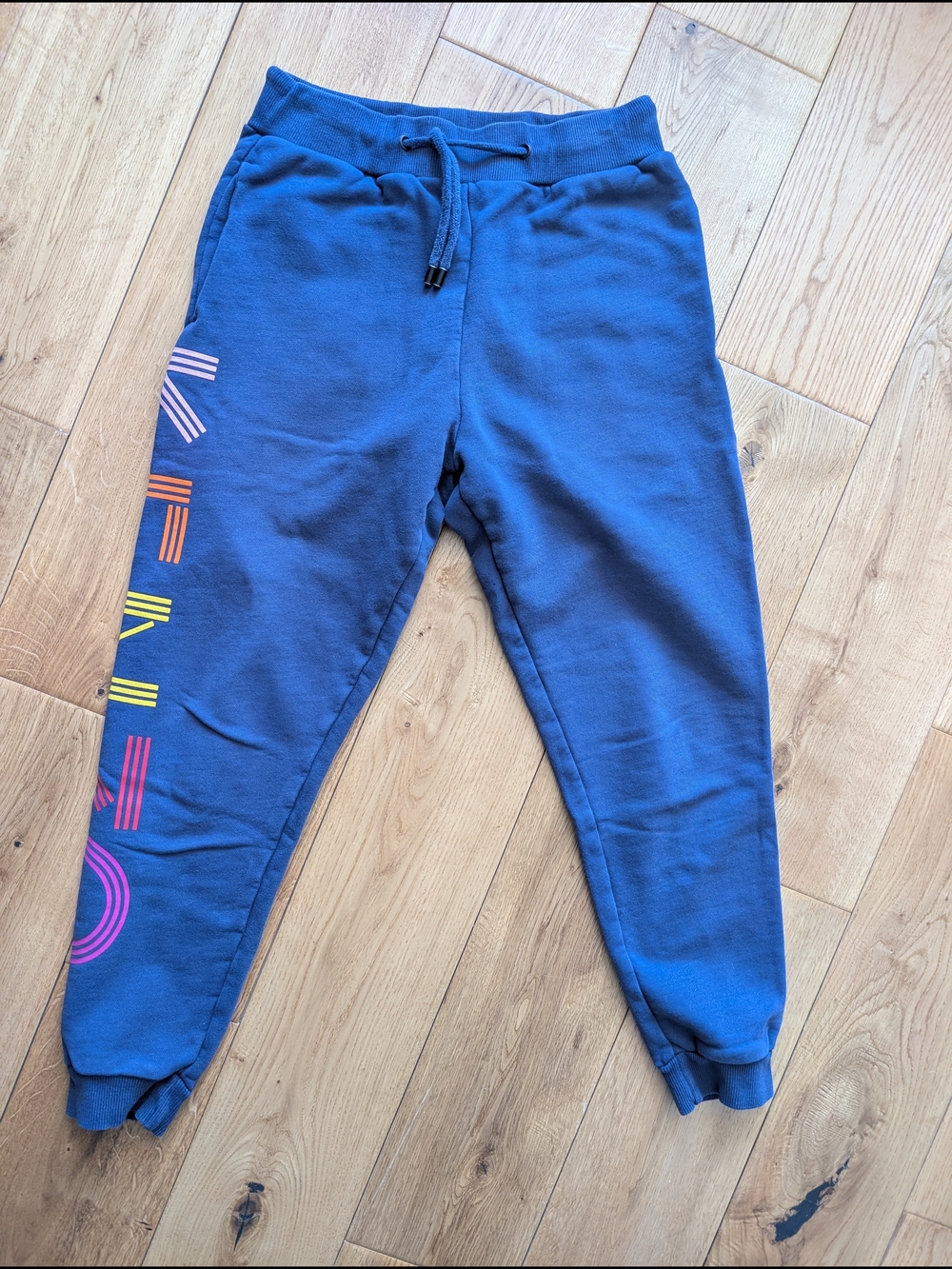 KENZO PARIS - Petite Sweatpants - Cropped, Cute, Good Condition. XS Navy